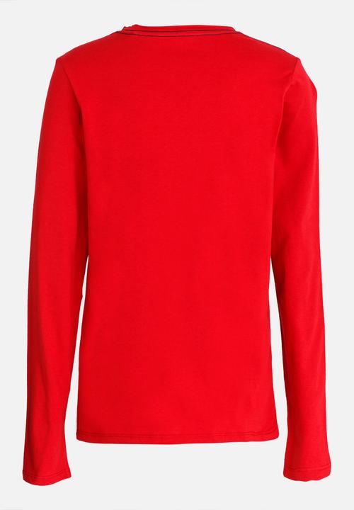 GUESS - Boys Guess Stars Tee Red
