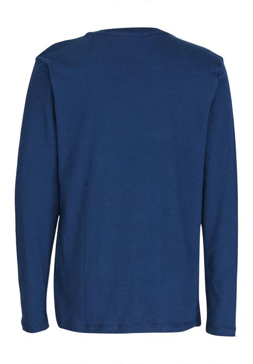 GUESS - L/S Guess Washed Jeans Tee Blue