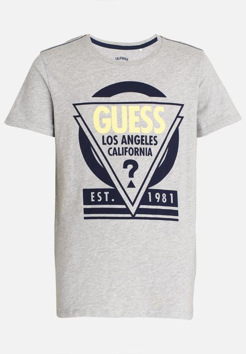 GUESS - Two Tri 1981 Tee Grey