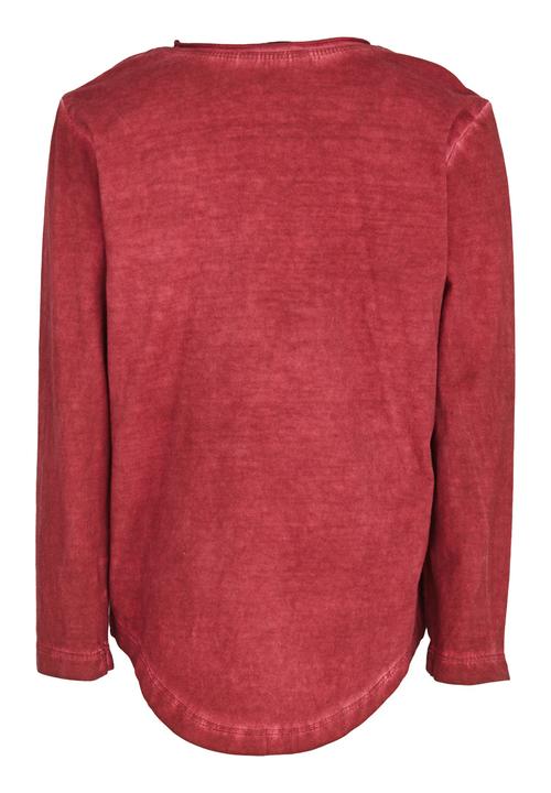 GUESS - Gunner Crew  Tee Dark Red