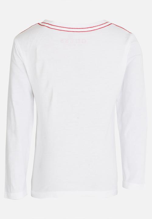 GUESS - Boys Crossed Out 1981 Tee White
