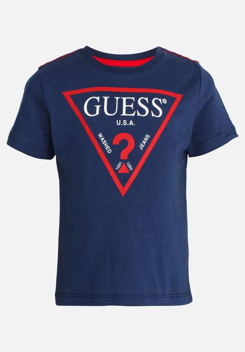 GUESS - Original Tri Tee Blue