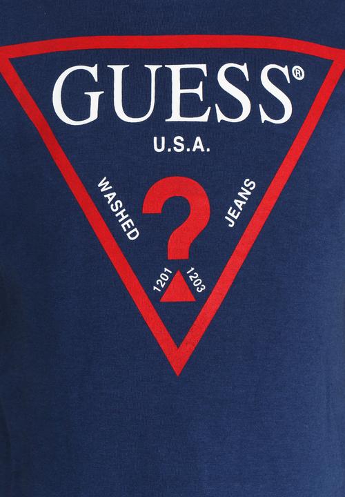 GUESS - Original Tri Tee Blue
