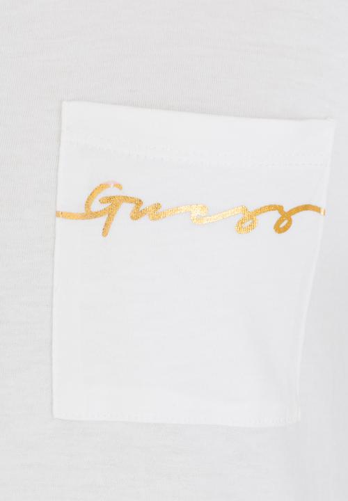 GUESS - Guess Pocket Tee White