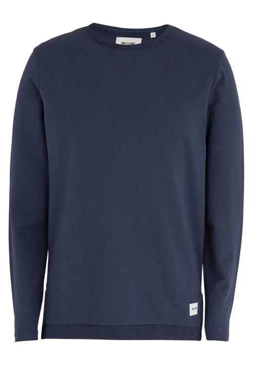 Only & Sons - Gustaf Longline Crew Neck Navy