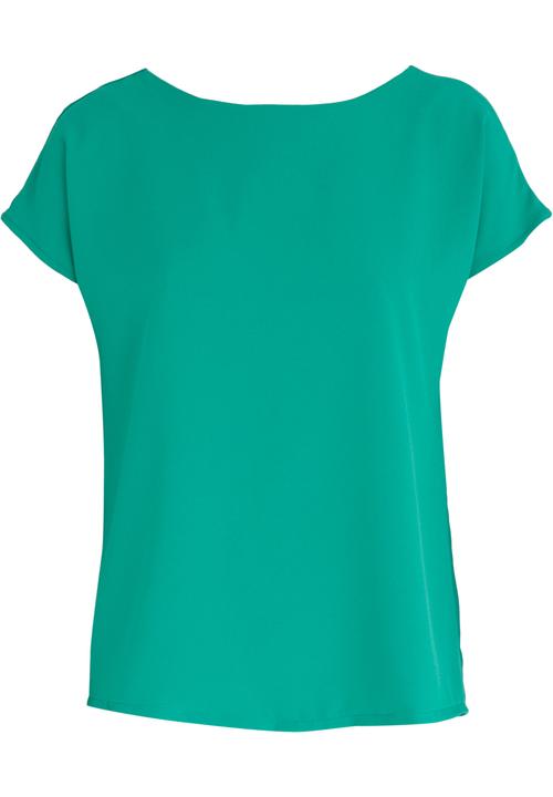 c(inch) - Open Back Blouse Green