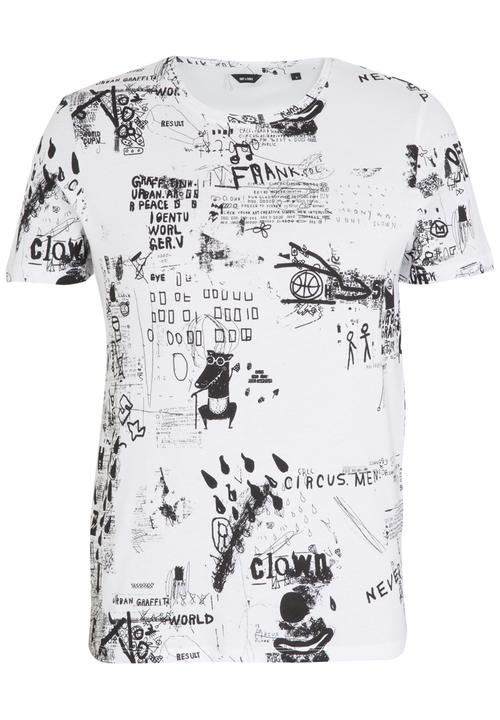 Only & Sons - Doodle Tee White