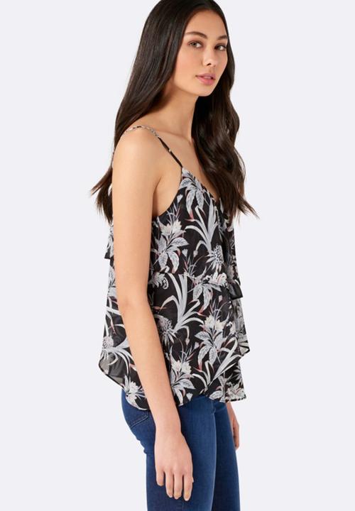 Forever New (Spree) - Tilly Tier Cami Black