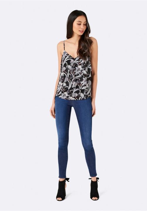 Forever New (Spree) - Tilly Tier Cami Black
