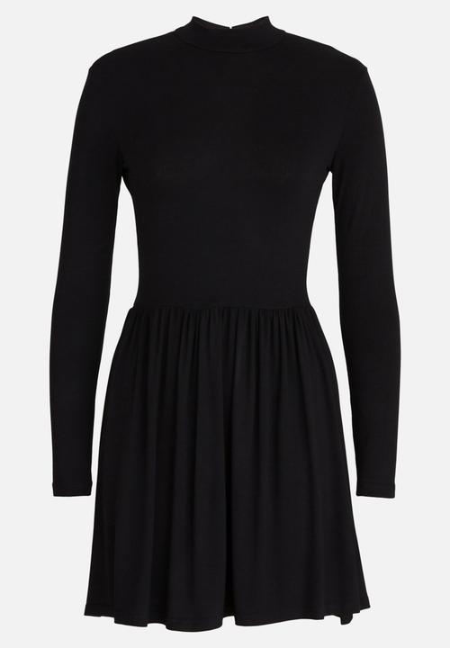 c(inch) - Fit and Flare Dress Black
