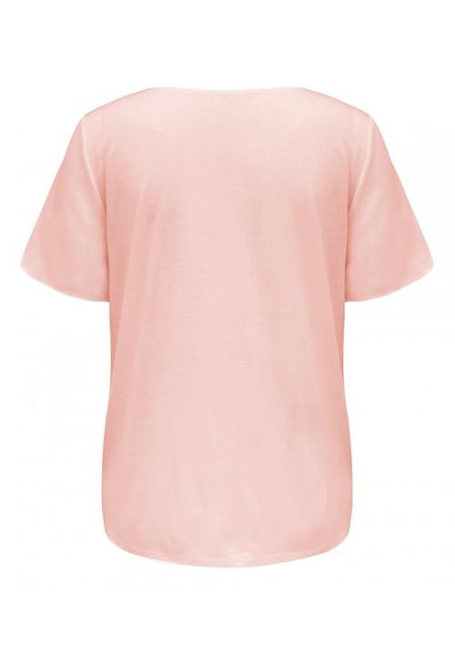 Forever New (Spree) - Tilly Tie Front Tee Pale Pink