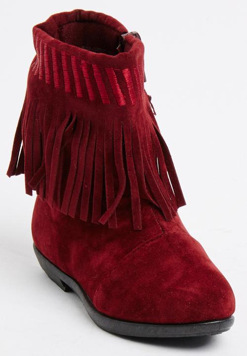 Jumbo - Boho Boot Dark Red