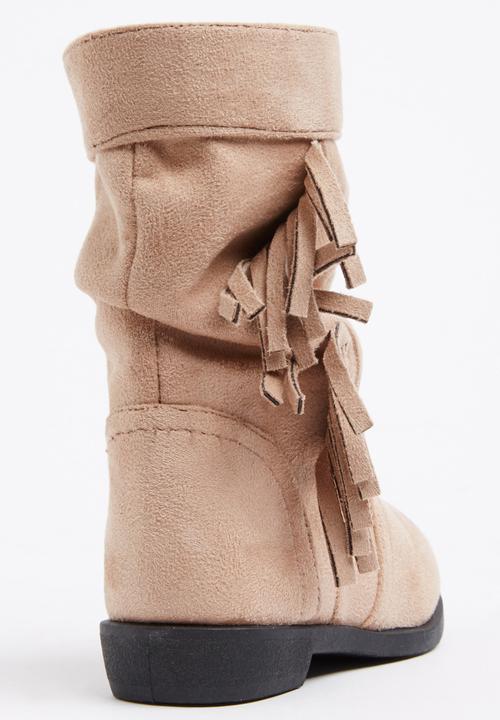 Jumbo - Fringe Boot Stone