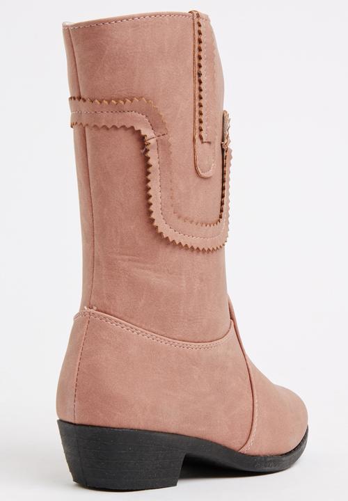 Awol - Cowboy Boot  Mid Pink