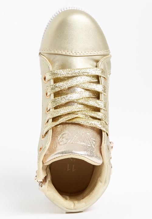 Jumbo - Lace Up Sneaker Gold