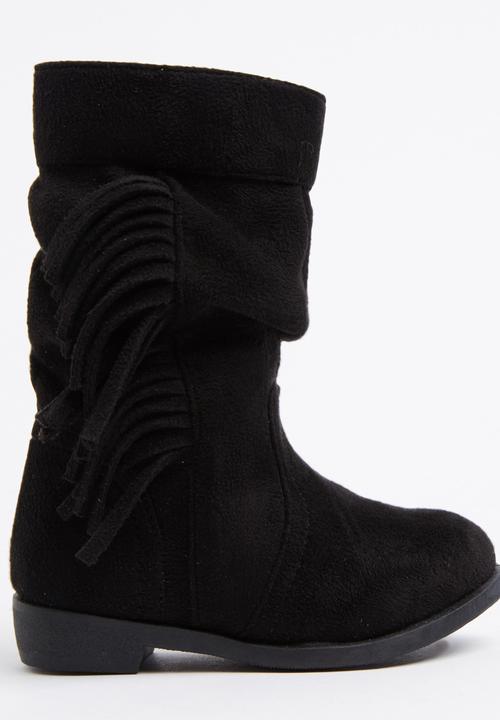 Awol - Fringe Boot Black