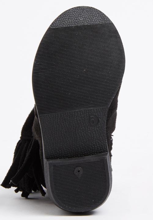 Awol - Fringe Boot Black