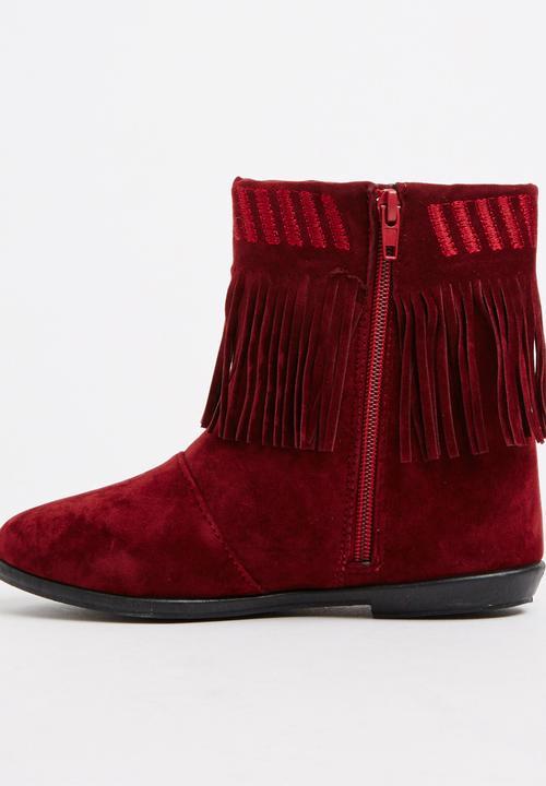 Awol - Boho Boot Dark Red