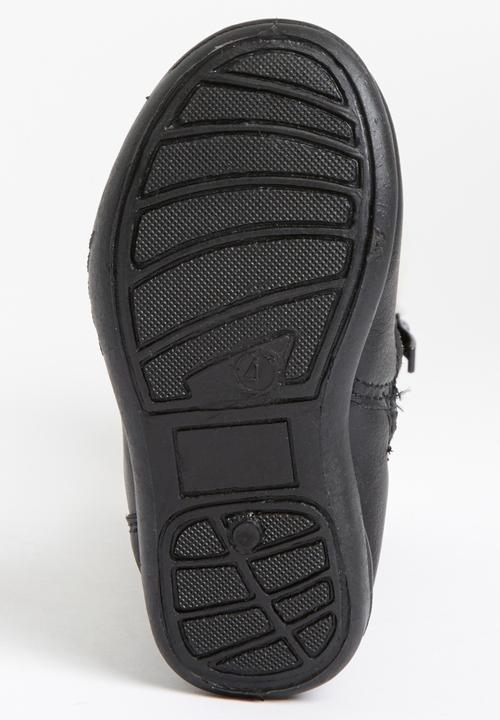 Jumbo - Boot with Fur Detail Black