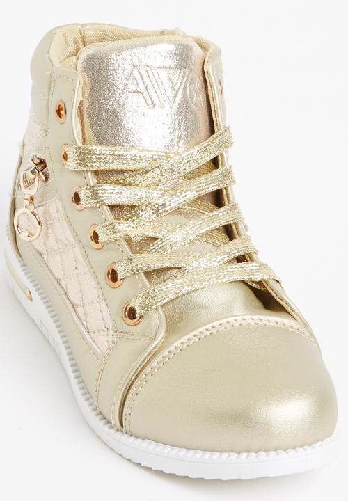 Jumbo - Lace Up Sneaker Gold