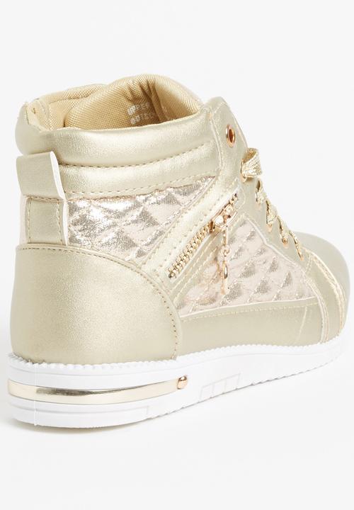 Jumbo - Lace Up Sneaker Gold