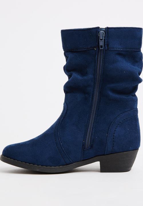 Jumbo - Fringe Boot Navy