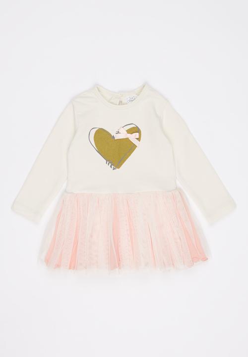 Just chillin - Girls Dress Multi-colour