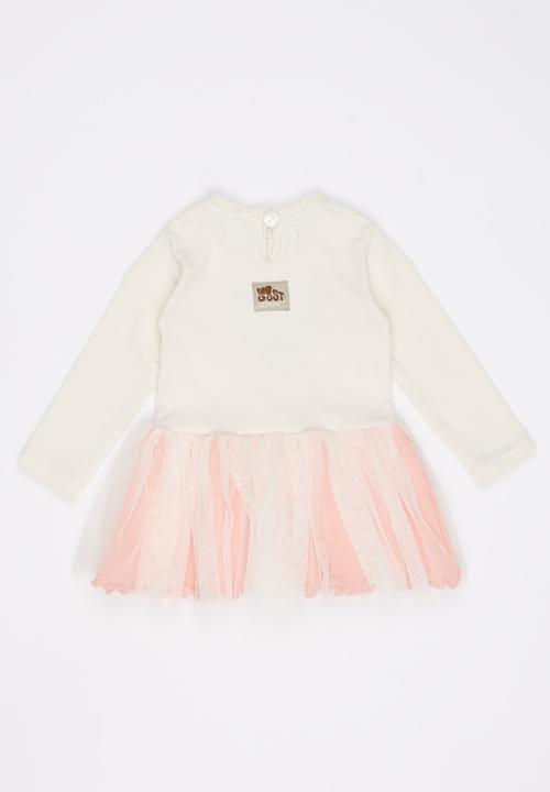 Just chillin - Girls Dress Multi-colour