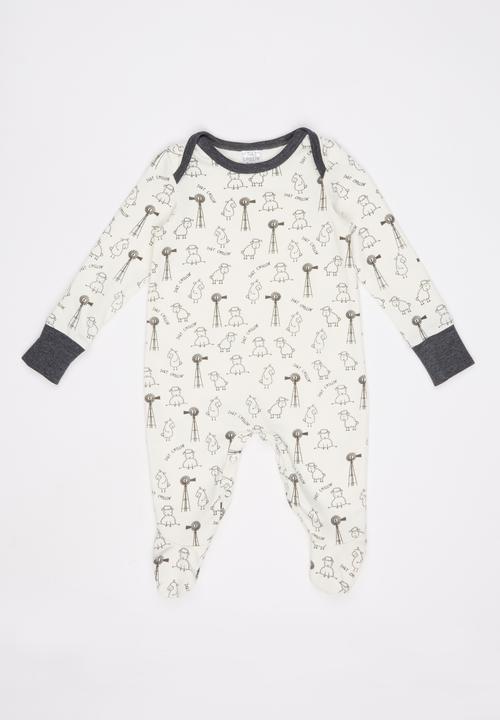 Just chillin - Boys Bodysuit Multi-colour