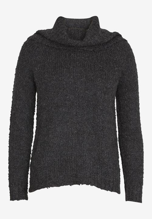 ONLY - Carla Roll-neck Jersey Black