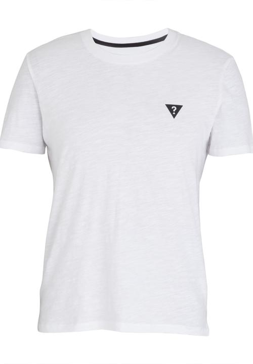 GUESS - High Low Tee White