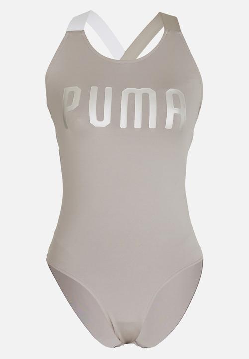PUMA - En Pointe Bodysuit Taupe