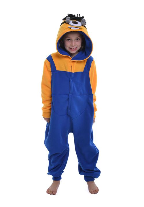 aFREAKa Clothing - Minion Inspired Onesie Mid Blue