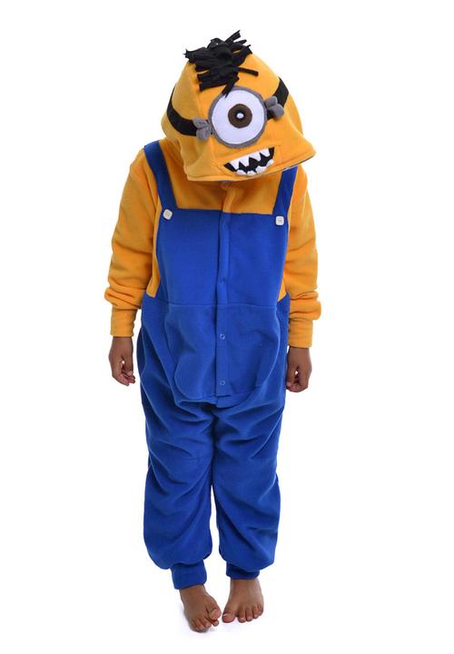 aFREAKa Clothing - Minion Inspired Onesie Mid Blue