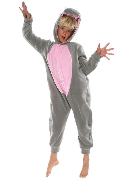 aFREAKa Clothing - Hippo Onesie Grey