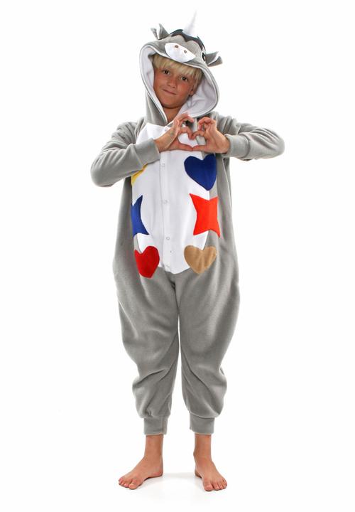 aFREAKa Clothing - Unicorn Onesie Grey