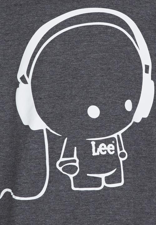 Lee  - Listen To Me  Tee Dark Grey