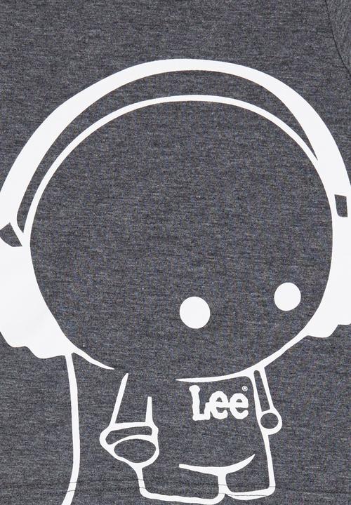 Lee  - Listen To Me  Tee Dark Grey