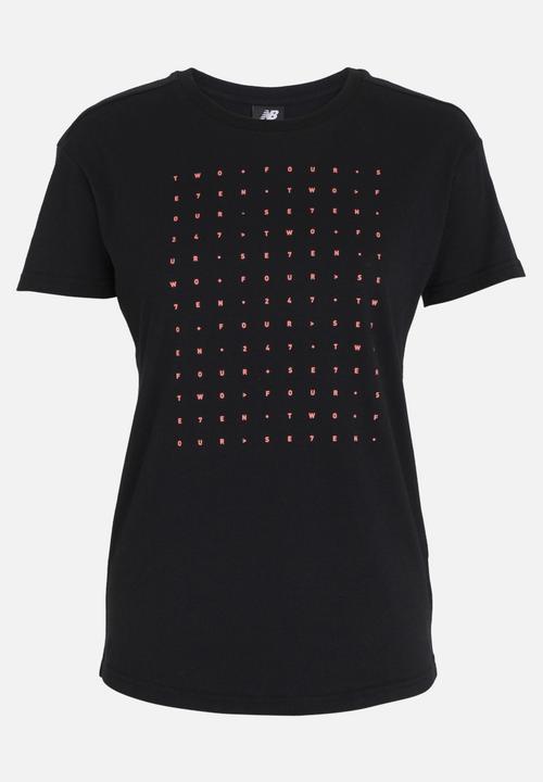 New Balance  - Short Sleeve Tee- Black
