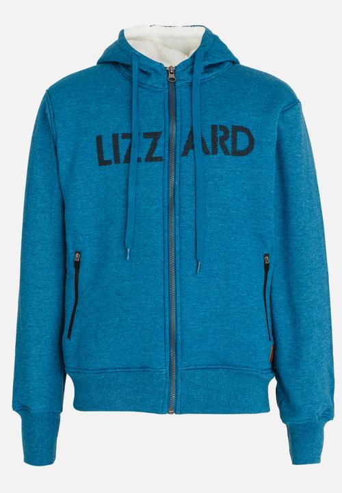 Lizzard - Aksel Zip Thru Hoodie Mid Blue