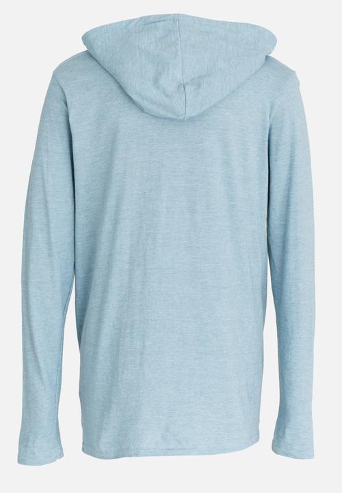 Lizzard - Hagen pullover hoodie - pale blue