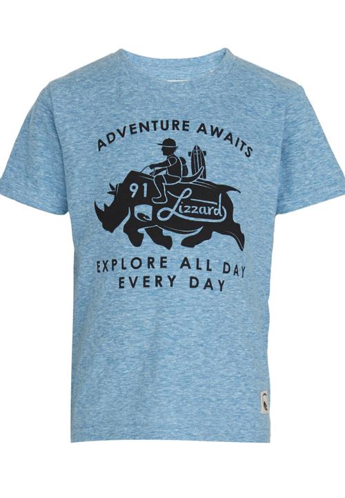 Lizzard - Delano Tee Pale Blue