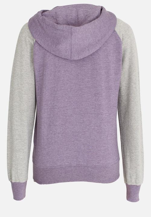 Lizzy - Alvilda Zip Through Hoodie Mid Purple