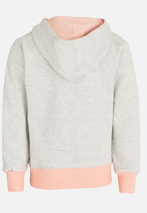 Lizzy - Mitzi Pullover Hoodie Pale Grey
