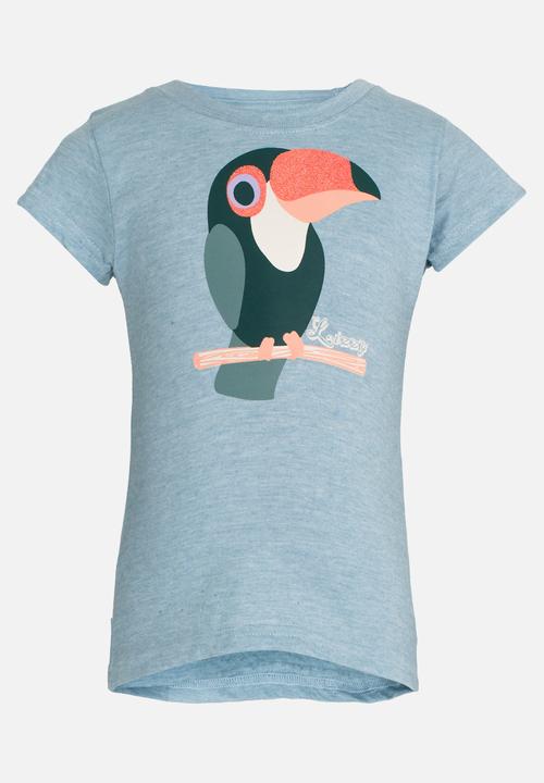 Lizzy - Ceira Printed Tee Turquoise