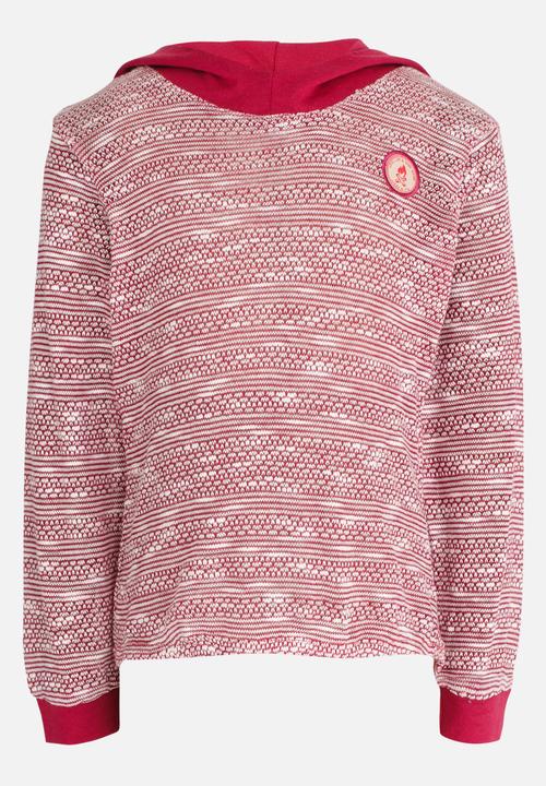 Lizzy - Loire Pullover Hoodie Dark Pink