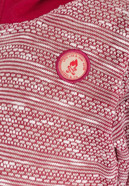 Lizzy - Loire Pullover Hoodie Dark Pink