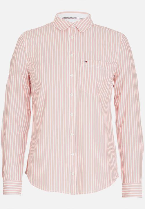 Tommy Hilfiger - Regular Stripe Shirt Red