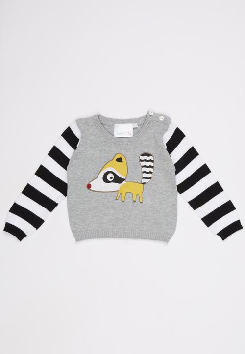 Luke & Lola - Printed Boys Knit Multi-colour