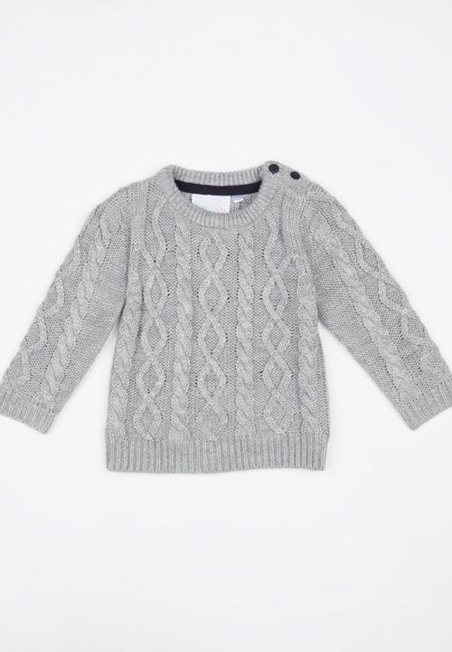 Luke & Lola - Cable Knit Grey